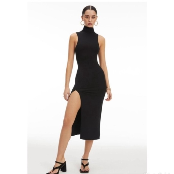 Good American Dresses & Skirts - NWT Good American mock neck midi dress